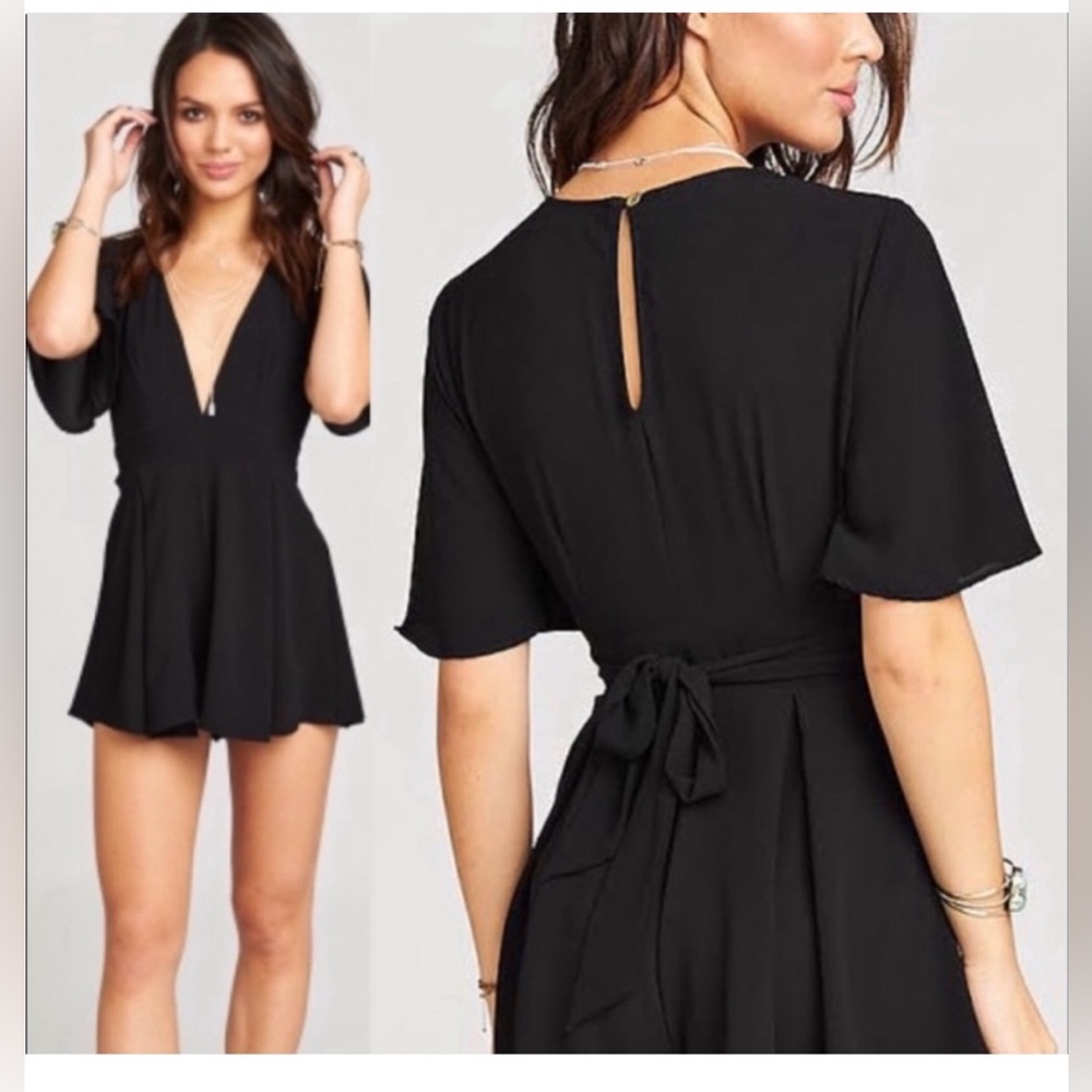 Show Me Your Mumu Black Romper